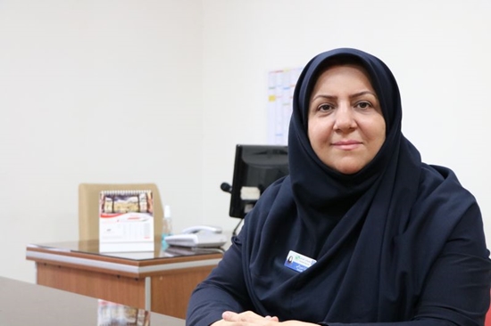 زهرا میرزائی، سوپروایزر آموزشی بیمارستان فارابی 
